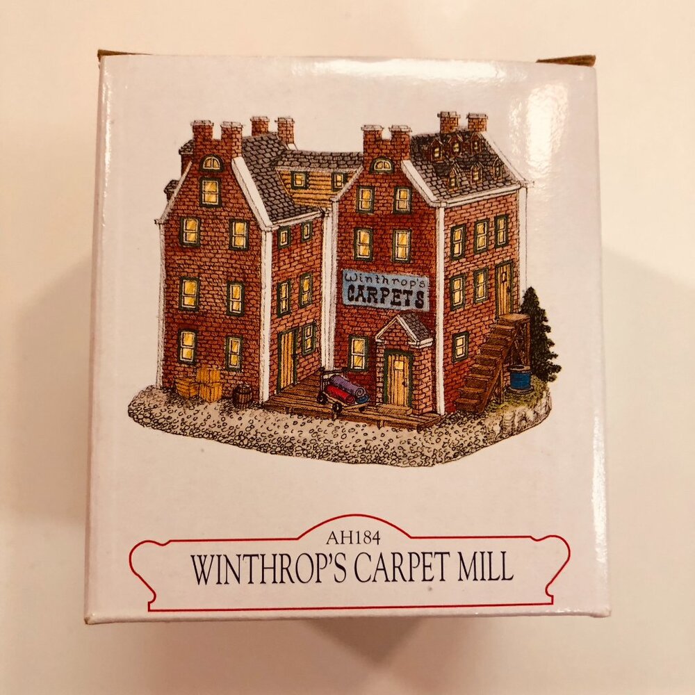 Winthrop's Carpet Mill 1999 Liberty Falls Collection AH184 with Original Box - Picture 15 of 16